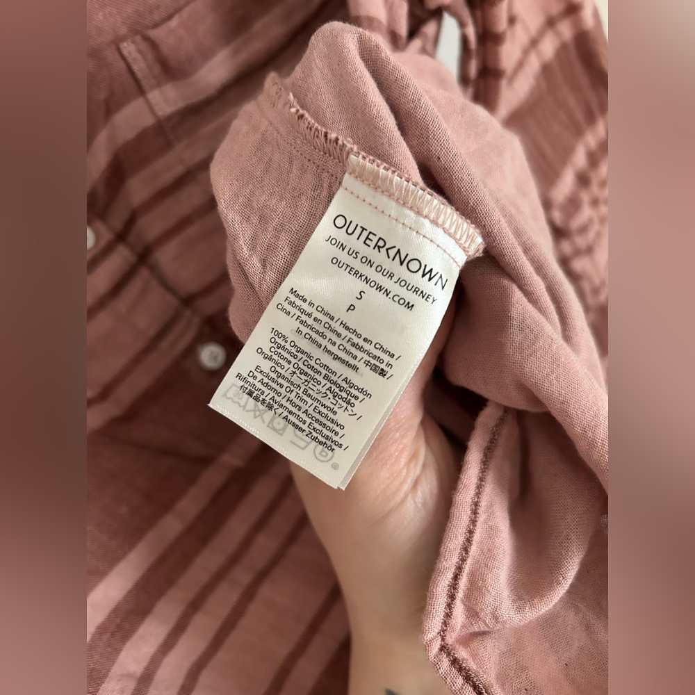 Outerknown Button Down, Soft Cotton. - image 3